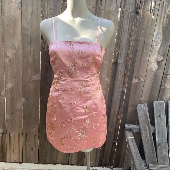 I.AM.GIA Pink Rose Kiko Mini Dress size small - Picture 9 of 15
